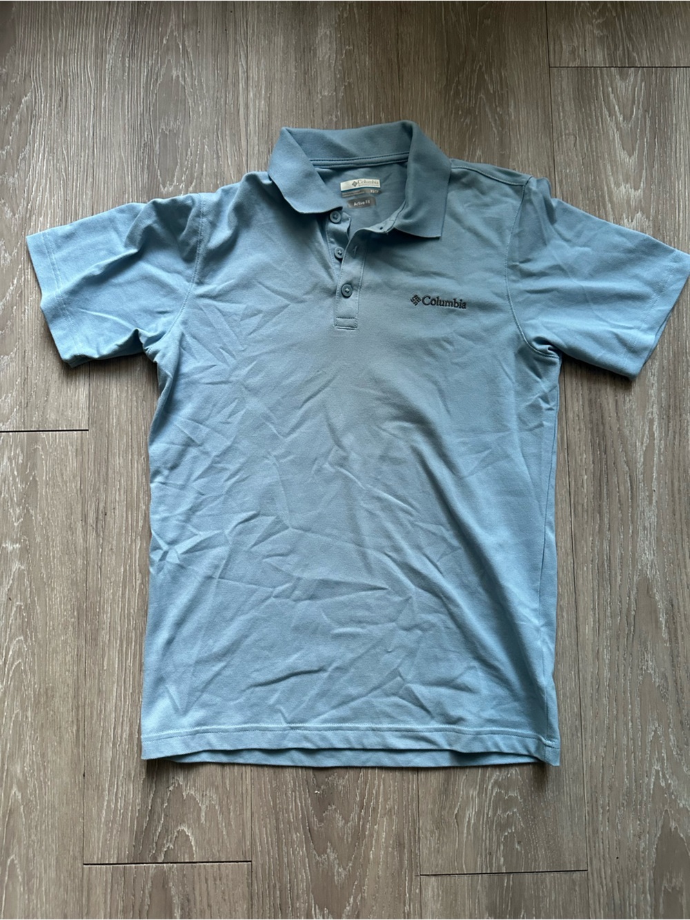 Columbia Men’s Light Blue Polo Shirt
